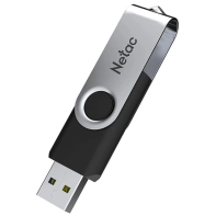 Купить USB Флеш 256GB 3.0 Netac U505 NT03U505N-256G-30BK серебристый/черный Алматы