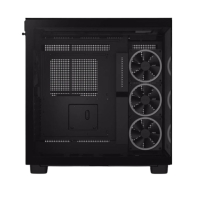 купить Корпус NZXT H Series H9 Elite Edition ATX Mid Tower Chassis All Black CM-H91EB-01 в Алматы фото 3