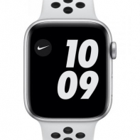 купить Apple Watch Nike Series 6 GPS, 40mm Silver Aluminium Case with Pure Platinum/Black Nike Sport Band - Regular, Model A2291 в Алматы фото 1
