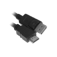 Купить Кабель DisplayPort->HDMI Cablexpert CC-DP-HDMI-7.5M, 7.5м, 20M/19M, черный, экран, пакет Алматы