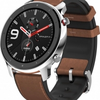 купить Смарт часы Xiaomi Amazfit GTR 47mm Steel коричневый в Алматы фото 1