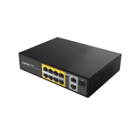 купить Коммутатор Netis P110GH, 8x10/100/1000 LAN PoE, 2xGigabit Uplink, 1xSFP, 120W PoE в Алматы фото 2