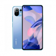 купить Мобильный телефон, Xiaomi, 11 Lite 5G NE 8GB 128GB, 6.55* FHD+OLED, Аккумулятор 4250 мАч, 2400х1080, Bluetooth 5.2, 64MPx+8MPx+5MPx/20MPx, Snapdragon 778G, Gorilla Glass 5, Fast Charge 33W, (Bubblegum Blue) Синий в Алматы фото 1