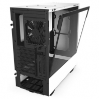 купить Корпус NZXT H510i  CA-H510i-W1 Compact Mid Tower White/Black Chassis withSmart Device 2, 2x 120mm Aer F Case Fans, 2x LED Strips andVertical GPU Mount в Алматы фото 2