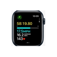 купить Смарт часы Apple Watch SE GPS 44mm Midnight A2723 MRE93QR/A в Алматы фото 3