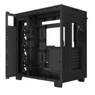 купить Корпус NZXT H Series H9 Flow Edition ATX Mid Tower Chassis All Black CM-H91FB-01 в Алматы фото 2