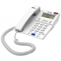 купить Телефон проводной Ritmix RT-471 белый в Алматы фото 1
