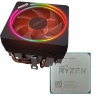 Купить Процессор AMD Ryzen 7 2700X 3,7Гц (4,3ГГц Turbo) Pinnacle Ridge 8-ядер 16 потоков, 4MB L2, 16 MB L3, 105W, AM4, MultiPack with cooler AMD Wraith Prism, YD270XBGAFMPK Алматы