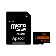 Купить Карта памяти Apacer AP256GMCSX10U8-R 256GB с адаптером Алматы