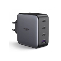 купить Зарядное устройство Ugreen CD226 USB-A+3*USB-C 100W GaN Tech Fast Charger, 40747 в Алматы фото 1