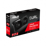 купить Видеокарта ASUS DUAL-RX6600-8G, 8Gb/128bit GDDR6, HDMI 2.1, 3xDP 1.4a, HDCP, BOX в Алматы фото 4