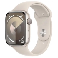 купить Смарт часы Apple Watch Series 9 GPS 45mm Starlight M/L A2980 MR973QR/A в Алматы фото 1