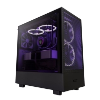 купить Корпус NZXT H Series H5 Flow Edition ATX Mid Tower Chassis Black CC-H51FB-01 в Алматы фото 1