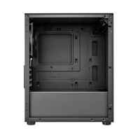 купить Компьютерный корпус FSP S110-B, Без БП, 1xUSB3.0/2xUSB2.0, 1xFAN120, mesh panel, Black, mATX в Алматы фото 2