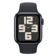 купить Смарт часы Apple Watch SE GPS 44mm Midnight A2723 MRE93QR/A в Алматы фото 2