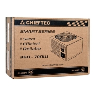 купить Блок питания CHIEFTEC Smart  (550W), >85%, 120mm, 1xMB 24pin(20+4), 1xCPU 8pin(4+4), 2xMolex, 4xSATA в Алматы фото 4