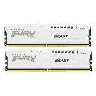 Купить Комплект модулей памяти Kingston FURY Beast White XMP KF552C40BWK2-32 DDR5 32GB (Kit 2x16GB) 5200MHz Алматы