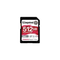 Купить Карта памяти SD, Kingston Canvas React Plus, 512GB, SDR2V6/512GB, UHS-II, R280/W150, V60 Алматы