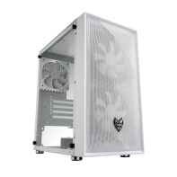 Купить Компьютерный корпус FSP CST130 Basic(White), Без БП, 1xUSB3.0/2xUSB2.0, 3xFAN120, Glass, White, mATX Алматы