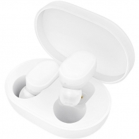 купить Беспроводные наушники, Xiaomi, Mi True Wireless Earbuds (AirDots)ZBW4409CN, Bluetooth 5.0, Вес 1 наушника: 5.8 г, До 10 метров, Время зарядки 1.5 ч., 40 мАч, Micro USB, Белый в Алматы фото 1