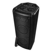 купить SVEN PS-710, черный, акустическая система (100W, TWS, Bluetooth, FM, USB, microSD, 4400mA*h) SV-021696 в Алматы фото 2