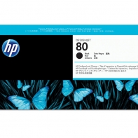 купить Картридж струйный HP C4820A, №80 Черный, для HP DesignJet 1000/1000+ семейства в Алматы фото 1