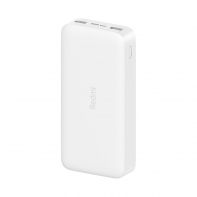 купить Портативное зарядное устройство Xiaomi Redmi Power Bank 20000mAh (18W Fast Charge) Белый в Алматы фото 1