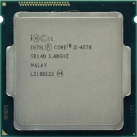 Купить Процессор Intel 1150 i5-4670 6M, 3.40 GHz  Алматы