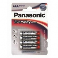 купить Батарейка щелочная PANASONIC Every Day Power AAA/4B /  в Алматы фото 1