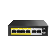 Купить Коммутатор Netis P106C, 4x100 LAN PoE(max 30W/port), 2x100 Uplink, max 60W PoE Алматы