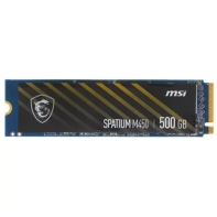 Купить Твердотельный накопитель MSI SPATIUM M450 PCIe 4.0 NVMe M.2 500GB, Read 3600mb/s, Write 3000mb/s, Retail Алматы