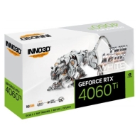 купить Видеокарта Inno3D GeForce RTX4060 Ti 16GB TWIN X2 OC WHITE, 16G GDDR6 HDMI 3xDP N406T2-16D6X-178055W в Алматы фото 3