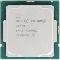 Купить Процессор Intel Pentium G6400 Comet Lake (4000MHz, LGA1200, 14nm, L3 4M), oem Алматы