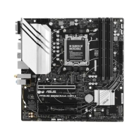 Купить Материнская плата ASUS PRIME B650M-A WIFI II AM 5 4 x DDR5 4 x SATA 3 RAID 2 x M.2 VGA HDMI DP mATX  Алматы