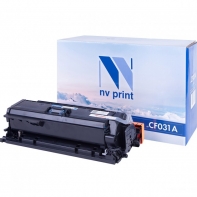 купить Совместимый картридж NV Print NV-CF031A Cyan (NV-CF031AC) для HP LaserJet Color CM4540 MFP, CM4540f MFP, CM4540fskm (12500k) в Алматы фото 1