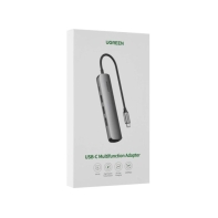 купить Мобильный активный OTG-хаб UGREEN CM418 USB-C to 2*USB 3.0+HDMI+RJ45 Ethernet Adapter+PD в Алматы фото 3