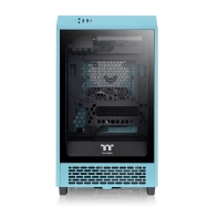 купить Компьютерный корпус Thermaltake The Tower 200 Turquoise Mini Chassis без Б/П CA-1X9-00SBWN-00 в Алматы фото 2