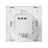 купить Настенный выключатель двухклавишный AQARA Smart Wall Switch H1 (No Neutral, Double Rocker) в Алматы фото 3