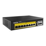 купить Коммутатор Netis P110C, 8x100 LAN PoE(max 30W/port), 2x100 Uplink, max 120W PoE в Алматы фото 2