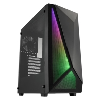 Купить Компьютерный корпус FSP CMT195A, RGB, Glass, Black, ATX Алматы