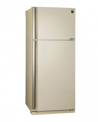 купить Холодильник Sharp SJXE55PMBE с верхним расположением морозильной камеры, beige /  в Алматы фото 2