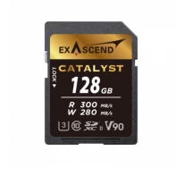 Купить Карта памяти SD Exascend Catalyst, 128Gb, SDXC II, UHS-II (V90), R300/W280 EX128GSDU2 Алматы